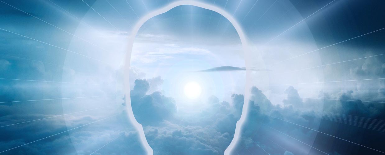 Illustratie: spiegeling, Kijken in de ziel