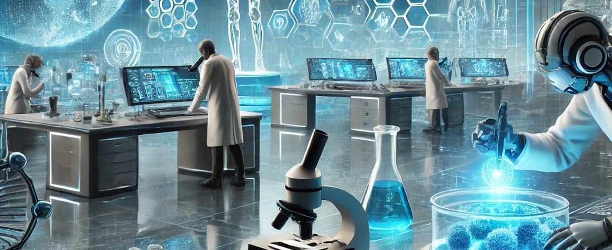 Illustratie over wetenschap - wetenschappelijke methode en onderzoek